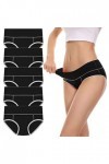 Générique Culottes Shorties Et Strings Femme Menstruelles Shorties Dentelle Pas Cher Slips Couleur Unie Boxer Multicolore Lég