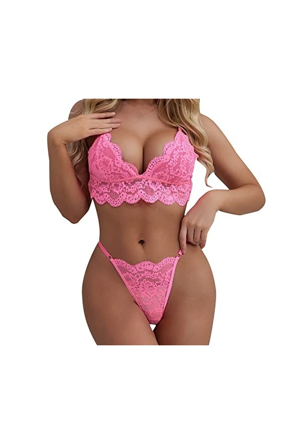 Lingerie Femme Sexy Ensemble Homme Sexy Hot y*2*k Dames Lacy Bretelles Fille Lingerie Sexy Ensemble Sexy Lingerie Sexy Coquin
