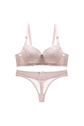 Ensemble Soutien Gorge et String Femme Erotique sous-Vetements Sexy Vêtements De Nuit 2 Pièce Lingerie Sexy Ensemble Dentelle