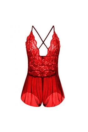 Lingerie tendance pour femme - Lingerie sexy à carreaux en dentelle - Lingerie sexy pour femme