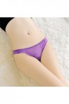 HELLORSOON String Ficelle Femme,Sexy Féminin Ouvertures Provocantes en Dentelle Nuisette Culotte Dentelle