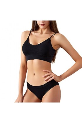 Combinaison Sexy Nuisette Lingerie Adulte Couple en Dentelle avec Anneau en Acier Bretelles Sexy Push-up Rembourré Femme Eleg