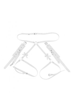 1 ensemble de ceinture de liaison pour femmes, Lingerie, jarretelles, Cage, accessoire de cuisse, Sexy, pour adultes, ensembl