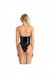Lingerie Femme Sexy Ensemble Homme Sexy Hot y29k Bodysuit Womens Lingerie Cuir Sexy Teddy Halter Jumpsuit sous-vêtements Ense