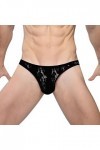 String en Dentelle pour Hommes Culotte de Sexe Culotte en T Transparente pour Hommes sous-vêtements Slips Microfibre Homme