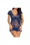 Générique Lingerie Sexy, Femmes Une Pièce En Creusée Avec V Profond Et Sexy Lingerie Femme Ensemble String Bdsms Set Tenue Zi