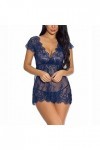 Générique Lingerie Sexy, Femmes Une Pièce En Creusée Avec V Profond Et Sexy Lingerie Femme Ensemble String Bdsms Set Tenue Zi