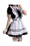 Maid Dress Femme Cosplay Anime Outfit French Maid Halloween Costume Including Dress Headwear Apron Anneau de Manchette Anneau