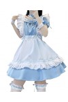 Maid Dress Femme Cosplay Anime Outfit French Maid Halloween Costume Including Dress Headwear Apron Anneau de Manchette Anneau