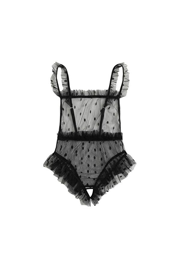 Combinaison Sexy Nuisette Lingerie Adulte Couple Sexy Ensembles de Lingerie Femme Col V Nuisettes Lingerie Sexy pour Femme Li