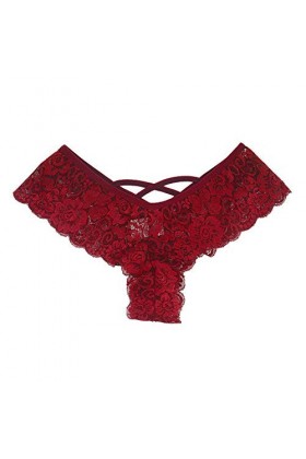 PANPANY Culottes pour Femme Multicolore Soutien-Gorge Confortables Panties Femme Dentelle Slips Taille Basse sans Couture Cul