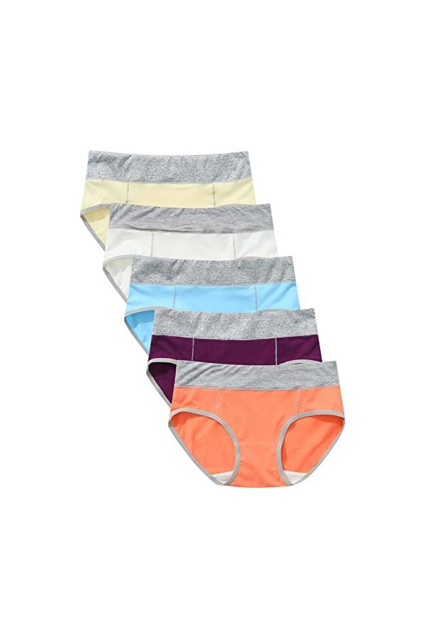 PANPANY Culottes pour Femme Sexy sous Vetements Femme Soutien-Gorge sans Couture Culottes Panties Slips Confortables Dentelle