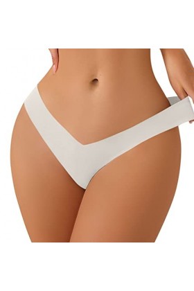 PANPANY Culottes pour Femme Dentelle Slips Sexy String Confortables Soutien-Gorge Femme Culotte Tanga Multicolore sans Coutur