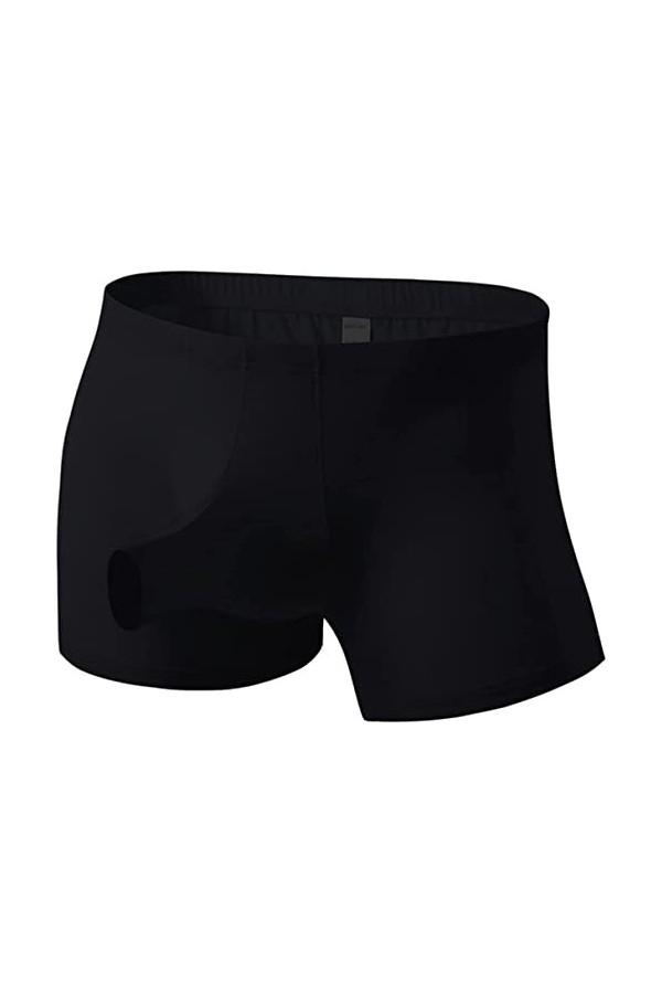 JEShifangjiusu Mens Elephant Nose Culotte Sexy Et Confortable Torse Culotte Taille Basse éLastique SuréLevé sous - VêTements 