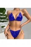Tenue sexy pour femme, décolleté en V profond, push-up, dentelle rouge, lingerie sexy pour femme, lingerie sexy à entrejambe 