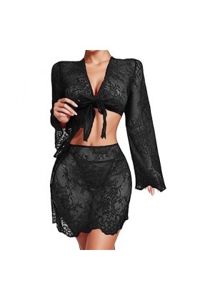 Lingerie Femme Sexy Ensemble Homme Sexy Hot y20.k sous-vêtements Amusants pour Femmes Motif en Dentelle Voir à Travers Le sou