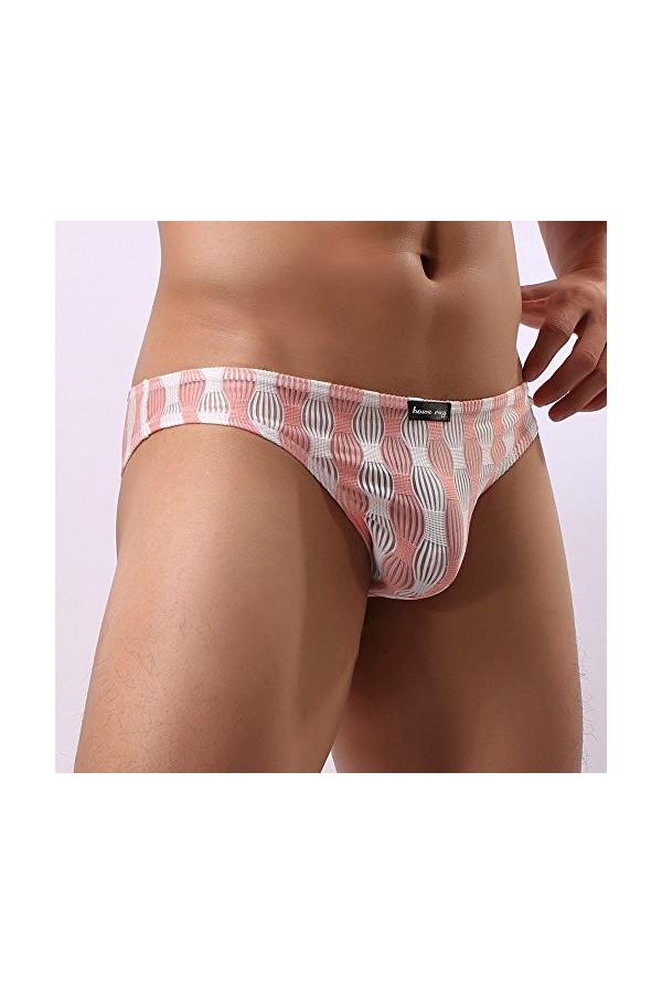 Générique Micro String Homme Mini Stretch Underwear Slip Homme Sexy Moulant Quotidienne Portable Culottes Lingerie Fine pour 