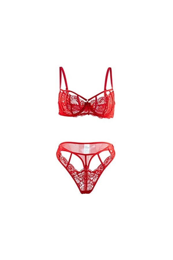 Sexy Hot sous-vêtement de Nuit Jumpsuit Ensemble de Soutien-Gorge et pour Femmes Ensemble de Lingerie pour Femmes Ensemble de