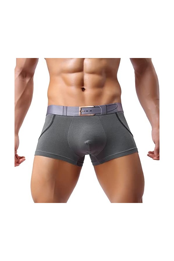 Sous-vêtements décontractés respirants pour hommes, ceinture en coton, imprimé boxer confortable Tao Sous-vêtements pour homm