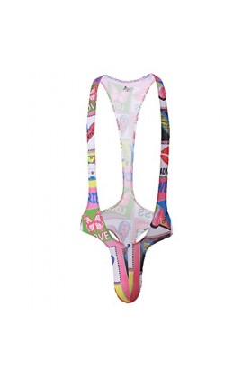 Jockstrap Ouvert Sous-vêtements amusants Maillot de bain tankini Short de bain String Body Hommes Straps String Bretelles Tho