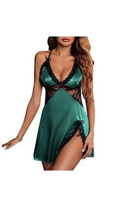 Générique Lingerie Sexy Femme，Lingerie Sexy Femme Body Et Combinaison Dos Nu DéColleté Sexy Teddy Lingerie Culotte Ouverte Er