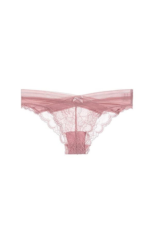 Culotte ajourée sexy en dentelle transparente pour femme - Sans trace - Triangle-été