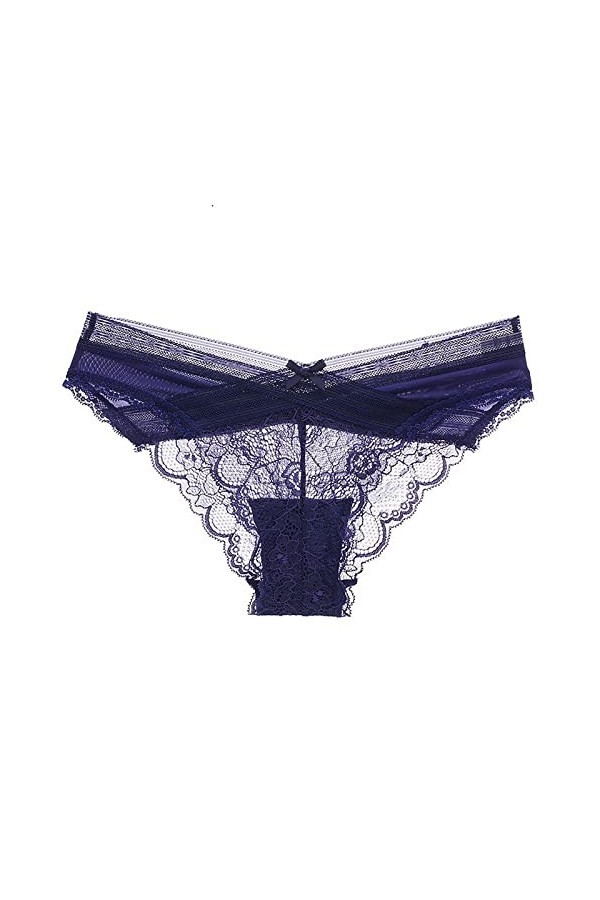 Culotte ajourée sexy en dentelle transparente pour femme - Sans trace - Triangle-été