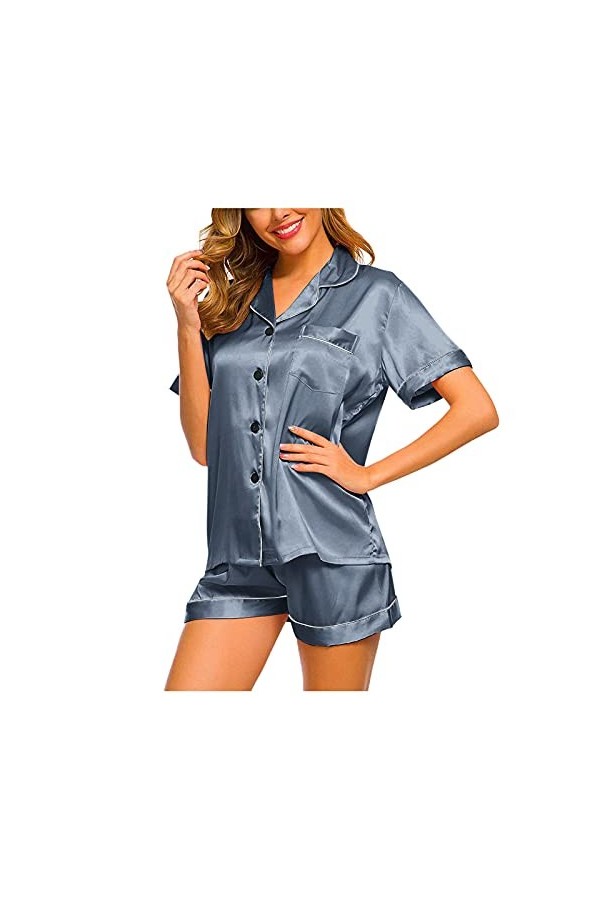 Lingerie sexy pour femme - Taille haute - Sous-vêtements sexy - Sous-vêtements de nuit - Pyjama en dentelle - Culotte nuisett