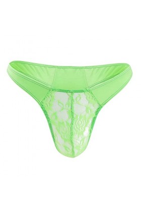 Générique String Homme Sexy Chic Boxer Hommes Dentelle Simple Personnalité Mode Casual Sexy Mini String sous-Vêtements Dentel