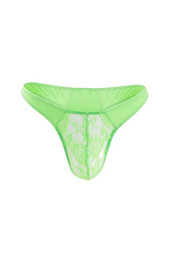 Générique String Homme Sexy Chic Boxer Hommes Dentelle Simple Personnalité Mode Casual Sexy Mini String sous-Vêtements Dentel