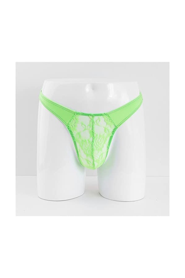 Générique String Homme Sexy Chic Boxer Hommes Dentelle Simple Personnalité Mode Casual Sexy Mini String sous-Vêtements Dentel