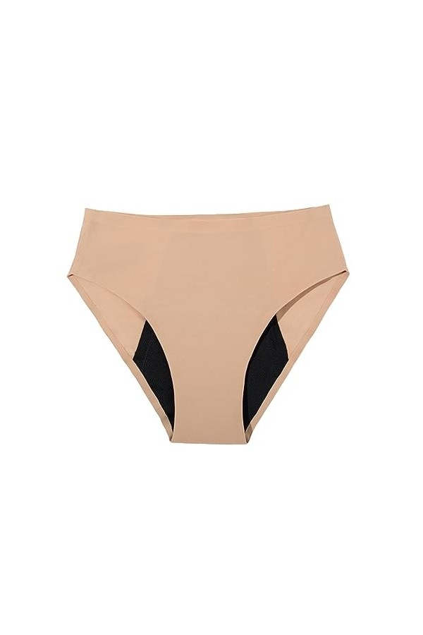 Strings Et Tangas Femme sans Couture Coquine Briefs Classique Menstruelles Stringthong Tentation sans Coutures Culotte Haute 