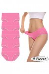 Générique Culottes Shorties Et Strings Femme Menstruelles Shorties Dentelle Pas Cher Slips Couleur Unie Boxer Multicolore Lég