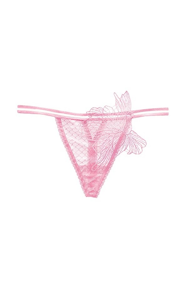 G String Femme Transparent Mini String Sexy Hipster G-Strings Taille Moyenne Culotte Culotte Translucide Brésil Femme Slip So