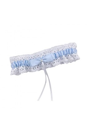 Ranuw Jarretières Mariage en Dentelle pour Mariée Jarretelles Bal Extensibles pour Femmes Jarretelles Jambe Mariée Ceinture D
