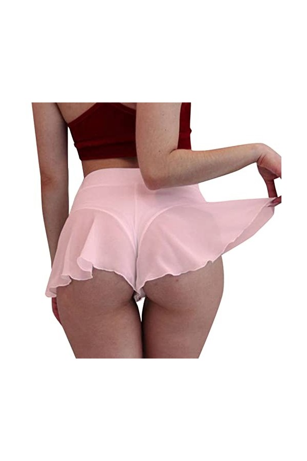Culotte sexy pour femme - Jupe à la maison - Culotte pour homme, Rose, 5X-Large