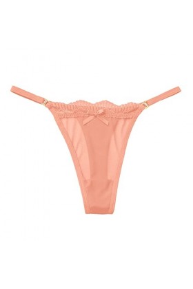 HELLORSOON String Ouvert Femme,Sexy Transparent Maille Transparente Romantique Nuisette Culotte Coton