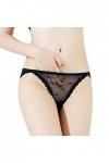 Slip on Pro Culotte Transparente sans Couture en Dentelle pour Femme en Coton Haute Menstruelle Abondant