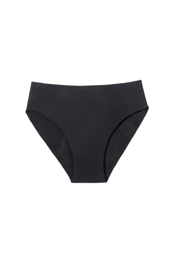 Strings Et Tangas Femme sans Couture Coquine Briefs Classique Menstruelles Stringthong Tentation sans Coutures Culotte Haute 