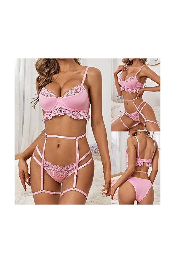 Générique Nuisette Sexy Femme Érotique Slutty Hot Mini Robe Sissy Érotique Valentin Nuisette Erotisme Fonds De Robe Coquine H