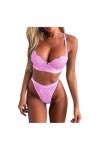 Lingerie Sexy Ensemble Femme Erotique Vêtements De Nuit Dentelle sous-Vetements Sexy Ensemble Soutien Gorge et String 2 Pièce