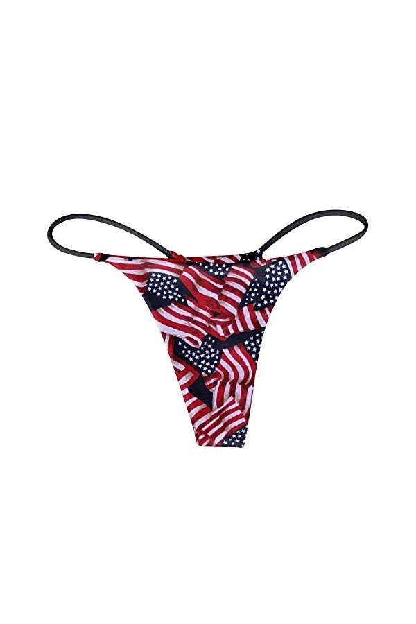 Générique pour Femme Confort Taille Basse Soft T Back G String Culotte Lingeries Coquines