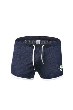 Sous-vêtements sexy pour homme - Tendance - Personnalité - String de sélection - Boxer pour homme, bleu foncé, XXL