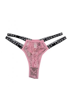 Culotte Femme Coton Culottes Femmes Taille Basse Sexy Dames Thong Femmes T Pantalons Amour Dentelle Culotte Culottes Ventre F