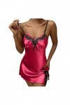 PANPANY Vêtements de Nuit Sexy vêtements de Nuit Dentelle Lingerie Dames Valentine Femmes vêtements de Nuit Lingerie De Nuit 