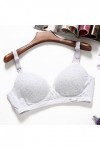 Zannycn Soutien-gorge dallaitement pour femme - Soutien-gorge dallaitement sans coutures, gris, L