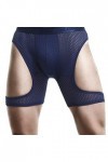 Maillot De Bain String Homme Sexy Hot Vêtements Sexy pour Hommes Leg Ice Silk Hollow Out Courir des Pantalons serrés sont des