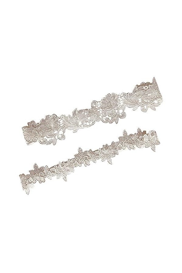 GALPADA 2 Pièces Dentelle Jambe Anneau De Bal Jarretière Dentelle Jarretière Jarretière pour Les Femmes Mariée Dentelle Jarre