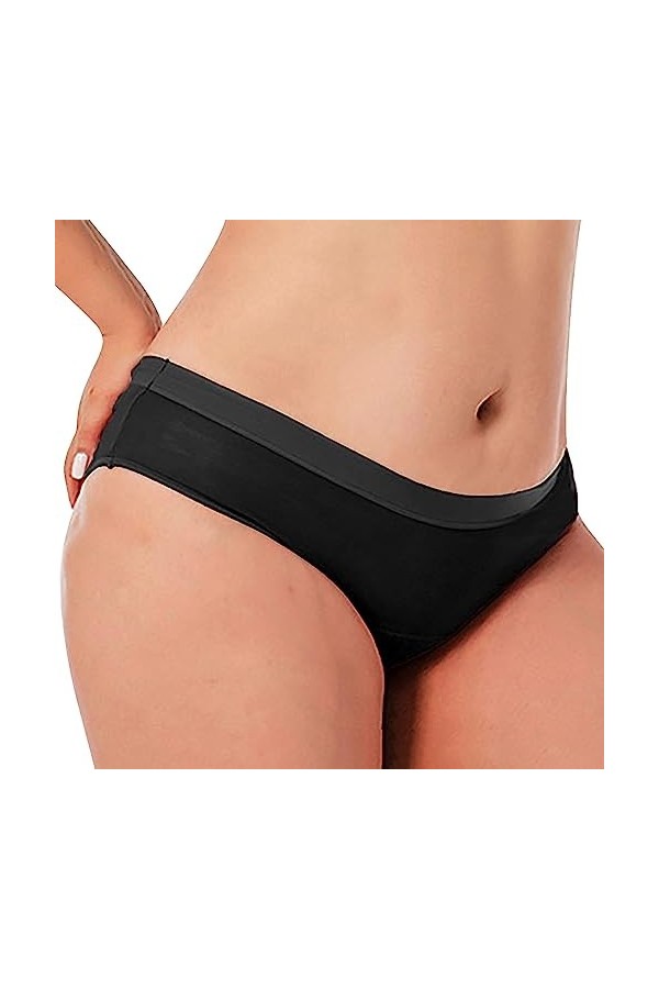 Sous-vêtements contrôle du ventre culotte gainante pour femme en coton doux ventre taille haute culotte hipster taille basse 