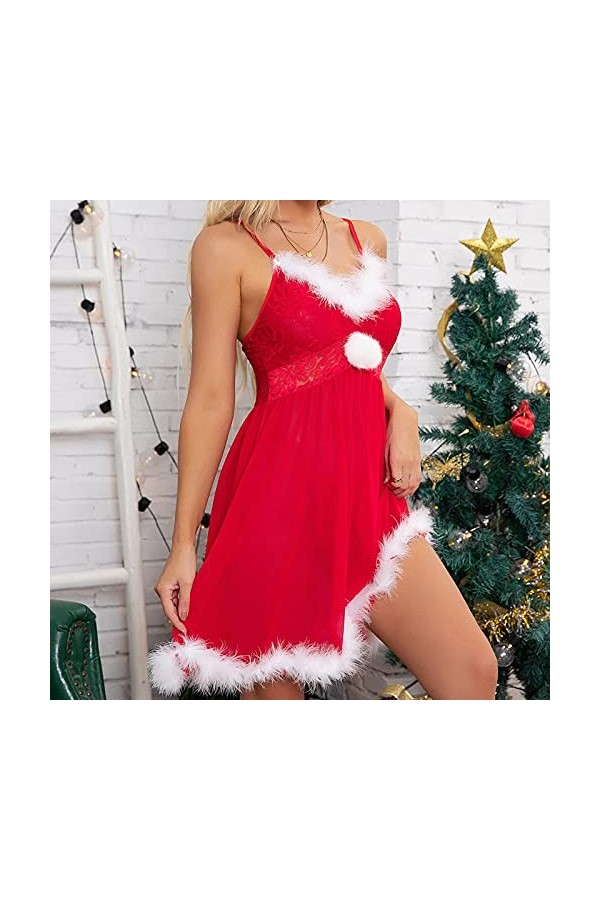 Générique Ensemble de Lingerie Sexy en Dentelle pour Femme Soutien Gorge et Culotte Ensemble de sous Vêtements Érotiques Dess